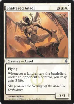 Shattered Angel U New Phyrexia 23 LP - Image 1
