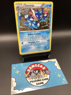 Greninja 40/122 XY - Breakpoint - Cracked Ice Holo Rare Pokemon Card - Image 3