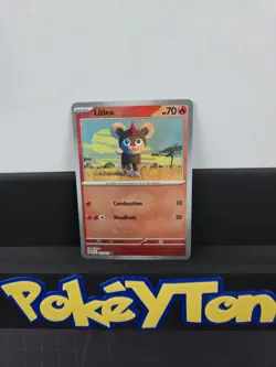 Litleo (Master Ball Pattern) 015/131 Pokemon Sv: Prismatic Evolutions Holo - Image 1