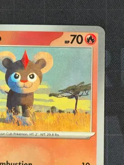 Litleo (Master Ball Pattern) 015/131 Pokemon Sv: Prismatic Evolutions Holo - Image 4