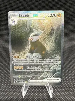 Pokemon TCG Excadrill EX Sir 168/086 SV11B Black Bolt NM - Image 1