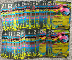 Pokemon Mega Venusaur ex 013 Mega Evolution promo 100 card lot JUMBO LINTICULAR - Image 1