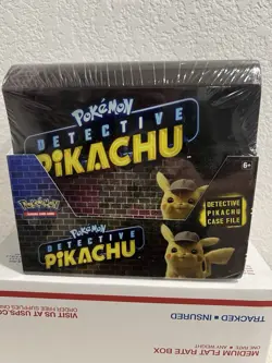 Pokemon 2019 TCG Detective Pikachu Case File Sealed (12 Case Files in Package) - Image 1