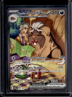 2025 Pokemon Destined Rivals Arven's Mabosstiff ex #235/182 - Image 1