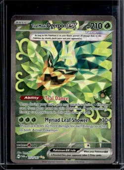 2024 Pokemon Twilight Masquerade Teal Mask Ogerpon ex #211/167 - Image 1