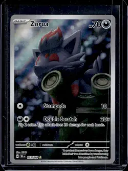 2024 Pokemon Shrouded Fable Zorua #075/064 - Image 1