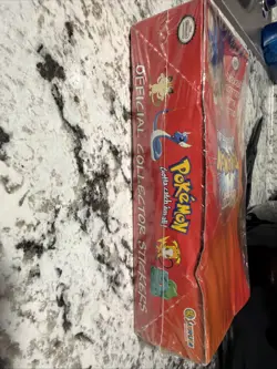 Pokemon 1999 Sandylion SEALED Box 48 Packs Vintage Sandylion Stickers Rare Box - Image 2