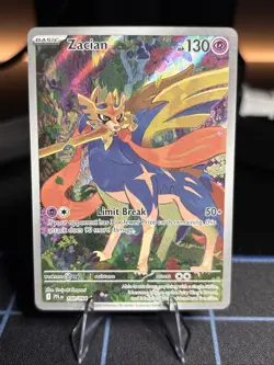 Pokemon Phantasmal Flames Zacian 100/094 Illustration Rare NM - Image 1