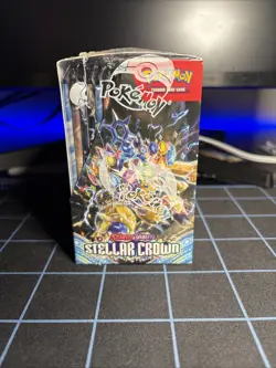 Pokemon TCG Stellar Crown Booster Box (Factory Sealed) 36 Packs - Image 2