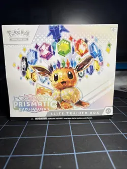 Pokemon TCG S&V Prismatic Evolutions ETB Elite Trainer Box FACTORY SEALED - Image 1