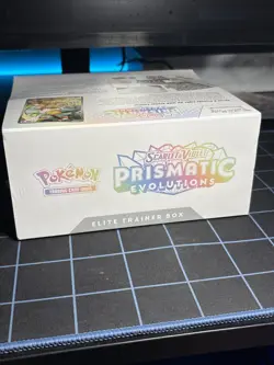 Pokemon TCG S&V Prismatic Evolutions ETB Elite Trainer Box FACTORY SEALED - Image 5