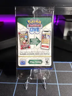 Pokemon Prismatic Evolutions Leafeon ex 006/131 Surprise Box Stamped Sealed - Image 2