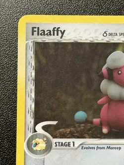 Pokemon Flaaffy Delta Species 30/101 Reverse Holo Dragon Frontiers LP - Image 2