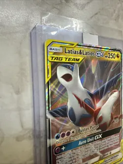 Latias & Latios GX 113/181 Pokemon Sun & Moon - Team Up Holo QTY 2 - Image 4