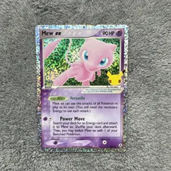 Pokemon TCG Mew EX 88/92 Celebrations Classic Collection Holo NM Near Mint - Image 1