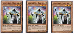 3 x Skilled White Magician - YSYR-EN012 - Common - Unlimited - Image 1