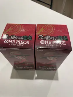 One Piece OP-13 Booster Box Carrying On His Will Factory Sealed Set Of 2! - Image 3