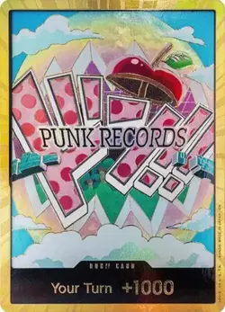 One Piece PRB 02 Don Card Punk Records Gold Foil Don Card - Image 1