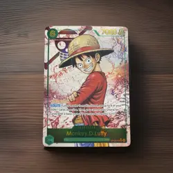 One Piece CCG Monkey.D.Luffy Op13-118 Alt Art Secret Rare NM - Image 1