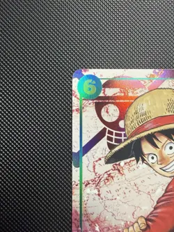 One Piece CCG Monkey.D.Luffy Op13-118 Alt Art Secret Rare NM - Image 3