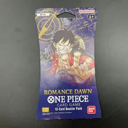 Lot of (4) One Piece English OP-01 Romance Dawn Sleeved Booster Packs Sealed - Image 3