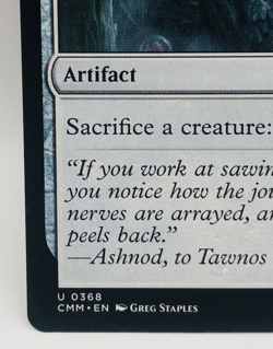 MTG Ashnods Altar 0368 NM+ Commander Masters CMM Regular Uncommon Magic Card - Image 4