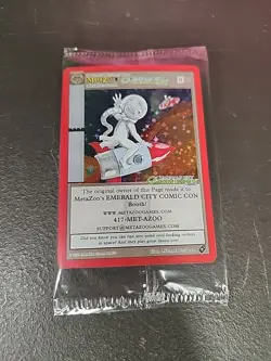 MetaZoo Emerald City Comic-Con ECCC 2021 Exclusive Holo Promo Card Sealed - Image 1