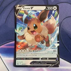 Eevee V 108/159 Crown Zenith NM Ultra Rare Pokemon Card - Image 1