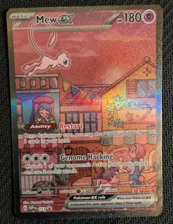 Pokemon TCG Mew ex 053 Sv: Scarlet & Violet Promo Cards Holo - Image 1