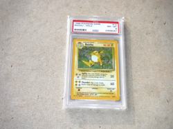 1999 POKEMON GAME RAICHU HOLOGRAM CARD #14 GRADED PSA POKEMON PSA 8 - Image 1