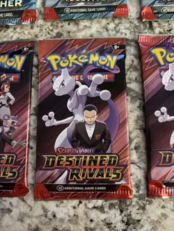 Pokemon Cards TCG Destined Rivals,journey TG,Phantasmal 🔥 Lot (8) Booster Packs - Image 3