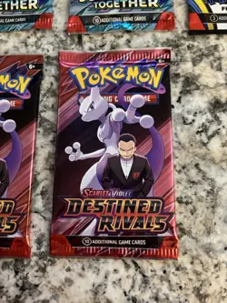 Pokemon Cards TCG Destined Rivals,journey TG,Phantasmal 🔥 Lot (8) Booster Packs - Image 4