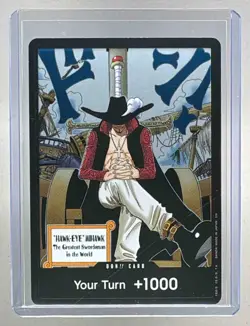 Hawk-Eye Mihawk 2026 One Piece The Azure Sea's Seven OP14 Don!! Card - Image 1