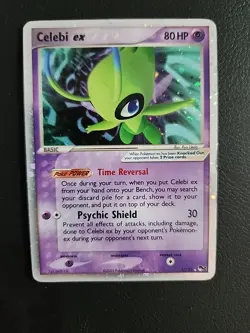 Celebi ex - 17/17 - 2005 POP Series 2 Ultra Rare Pokemon Card - HP - Image 1