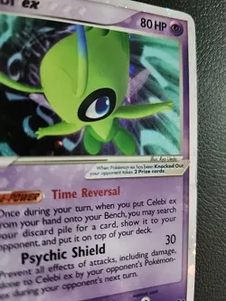 Celebi ex - 17/17 - 2005 POP Series 2 Ultra Rare Pokemon Card - HP - Image 2