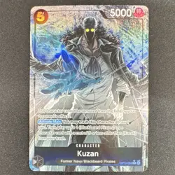 One Piece Kuzan Super Rare Alt Art OP10-082 Foil Character Card Special 5000 ATK - Image 1