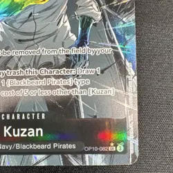 One Piece Kuzan Super Rare Alt Art OP10-082 Foil Character Card Special 5000 ATK - Image 4