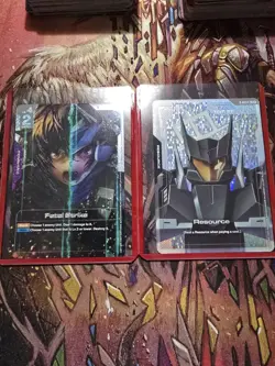 Gundam Card Game Fatal Strike SP GD03-014 C+ NM English with bonus R-028 C+ - Image 1