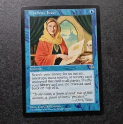 UNPLAYED NM MTG Mystical Tutor Mirage Magic EDH CUBE VINTAGE - Image 1