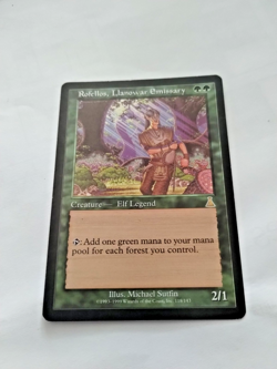 MTG Rofellos, Llanowar Emissary Urza's Destiny Regular Rare -Some Edge Wear-Pics - Image 2