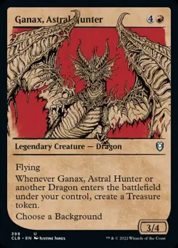 Ganax, Astral Hunter (Showcase) [Commander Legends: Battle for Baldur's Gate] - Image 1