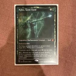 Nylea, Keen-Eyed - Showcase Magic mtg NM-Mint, English Theros Beyond Death x1 - Image 1