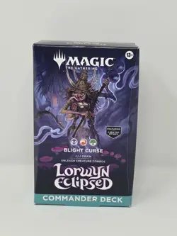 Magic The Gathering Lorwyn Eclipsed Commander Deck Blight Curse - Image 1