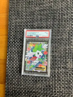 2013 Pokemon B&W Legend Treasures FA Shaymin EX Radiant Collection Graded PSA 7 - Image 1
