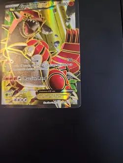 Pokemon Groudon EX Full Art Ultra Rare Holo Card XY Primal Clash 150/160 - MP - Image 4