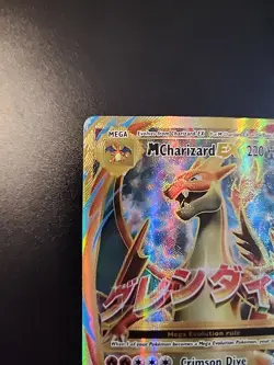2016 Pokemon M CHARIZARD EX #101/108 Evolutions Full Art Ultra Rare English - LP - Image 2