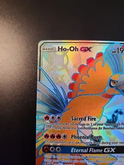 Ho-Oh GX SV50/SV94 Hidden Fates Pokemon TCG - LP - Image 2