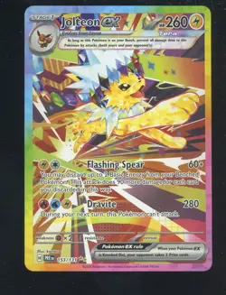 2025 Pokemon PRE EN Special Illustration Rare #153/131 Jolteon ex - Image 1
