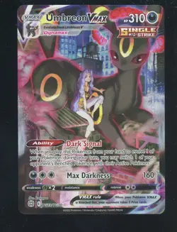 Umbreon VMAX TG23/TG30 Brilliant Stars FA Pokemon Card Trainer Gallery - Image 1