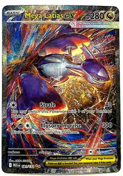Mega Latias ex 181/132 Me01: Mega Evolution Holo Pokemon Pack Fresh Make Offer! - Image 2